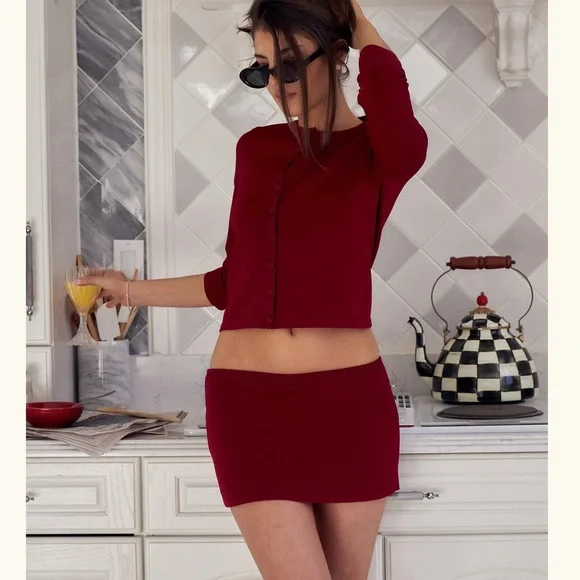 Mirror Palais Knit Skort - Picture 1 of 6